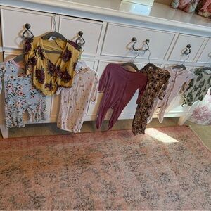 Bamboo Baby Onesies Lot